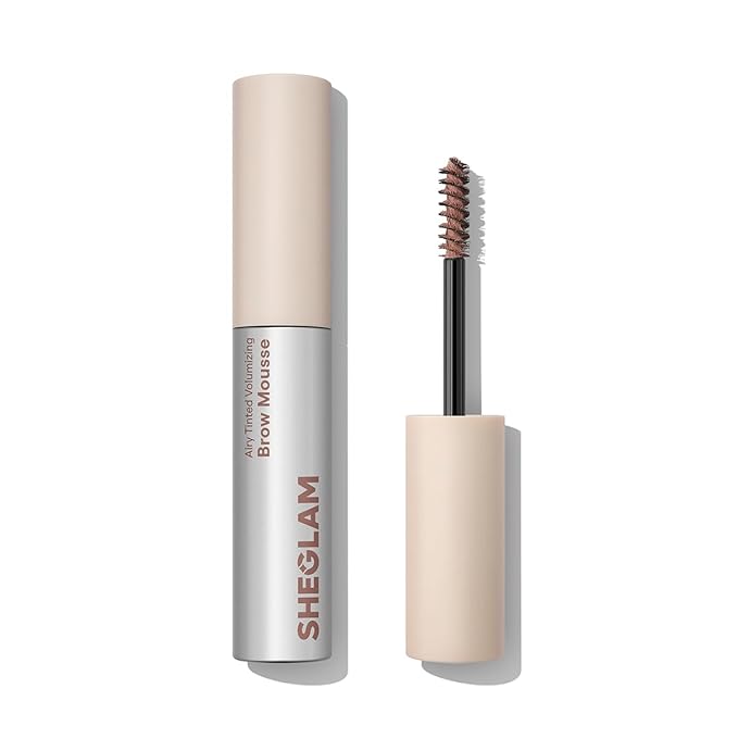 SHEGLAM Airy Tinted Volumizing Brow Mousse Eyebrow Cream Gel Highly Pigmented Shaping Filling Water Removal-Auburn