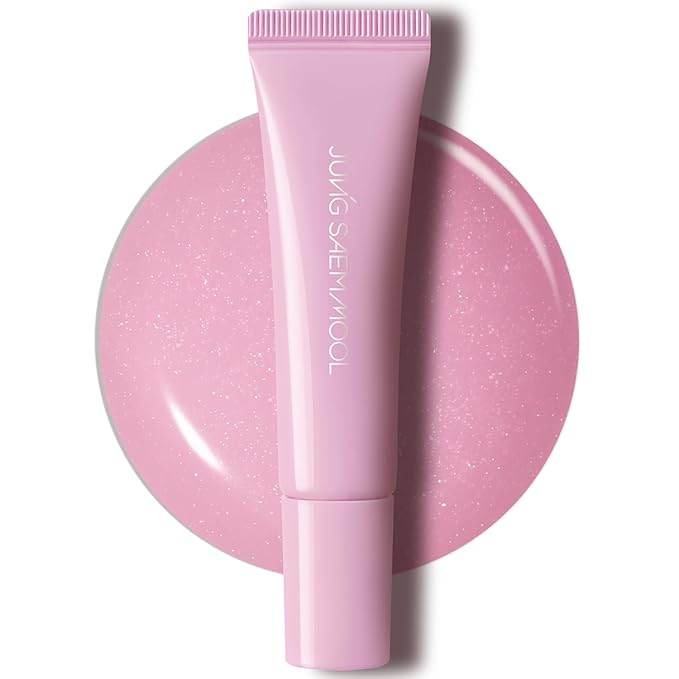 JUNG SAEM MOOL LIP-PRESSION Metal Serum Gloss | Hydrating Tinted Lip Balm with a Hygiene Precision Metal Applicator & Serum Infused Ingredients, Korean Lip Plumper Gloss (Mermaid Dew)