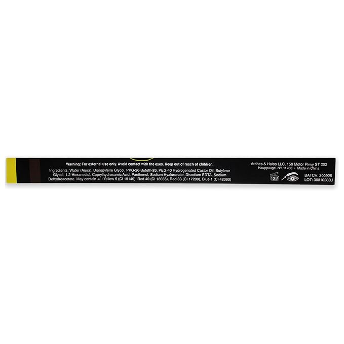 Arches & Halos Fine Bristle Tip Pen - Creamy, Buildable Formula for Shaping and Defining Eyebrows - Waterproof, Long Lasting, 24 Hour Color - Precise Bristled Applicator Tip - Natural Brown - 0.02 oz