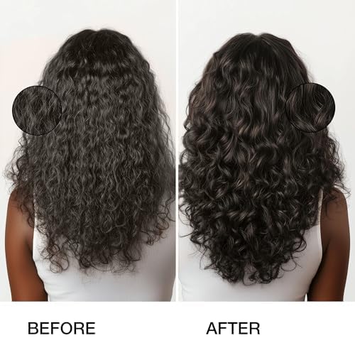 GK HAIR - Hair Oil Serum 1.69 Oz - Smooth Frizz Control & Shine Enhancement - Dry, Frizzy, Damaged & Dull Hair - Argan Oil Hair Serum with Plant Based Protein and Natural Silicones Lightweight Finish