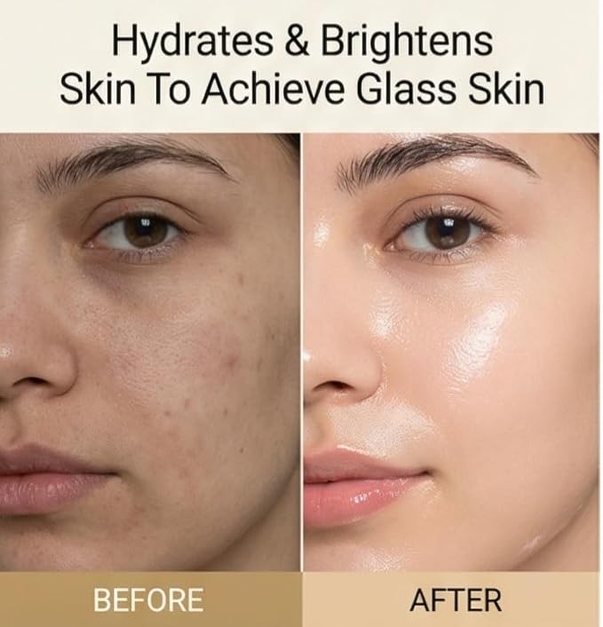 MAYA Rice Ceramide Moisturizing Toner Hydrating Face Toner with Rice Extract, Ceramide NP & Niacinamide, Brightening & Soothing Formula for Smooth, Supple Skin 120 ml