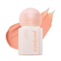 Peripera Blurry Tok Cheek Liquid Blush | Matte Blurring Finish, Lightweight & Buildable Cream Texture, Soft Cozy Shades, Long-Lasting Korean Blush (02 PEACH LATTE)