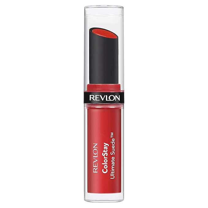 REVLON Lipstick, ColorStay Ultimate Suede Lipstick, High Impact Lip color with Moisturizing Creamy Formula, Infused with Vitamin E, 093 Chic, 0.09 Oz