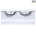 10 Pairs 100% Human Hair False Eyelashes Natural Black # 415