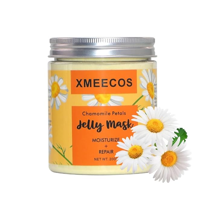 XMEECOS Jelly Mask Powder For Dry Skin |Moisturizing |Soothing |Repair |Cruelty-free (Chamomile)