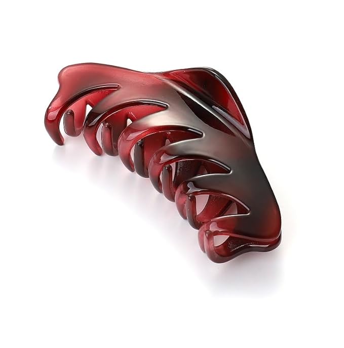 Premium Hair Claw Clips For Thick Hair, Strong Holding Power Claw Hair Clamps Delicate Hair Grip for Women and Girls (Type D)