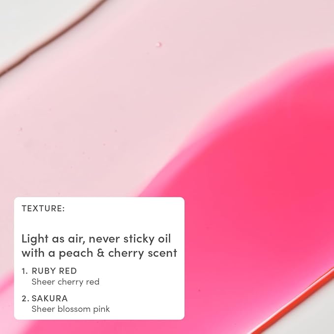 Evereden Kids Tinted Non Toxic Lip Gloss: Sakura - Non Toxic - Vegan Clean Makeup for Kids - Soothing & Hydrating Kid Lip Gloss with Cherry, Peach, & Cranberry Oils - Girls Makeup | Nourishing, Hydrating