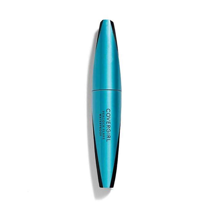 COVERGIRL Peacock Flare Waterproof Mascara, Extreme Black, 0.3 Ounce (packaging may vary)