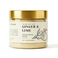 Nature Skin Shop Ginger & Lime Vitality Ritual Polish – Invigorating Whipped Exfoliating Body Scrub, 8oz