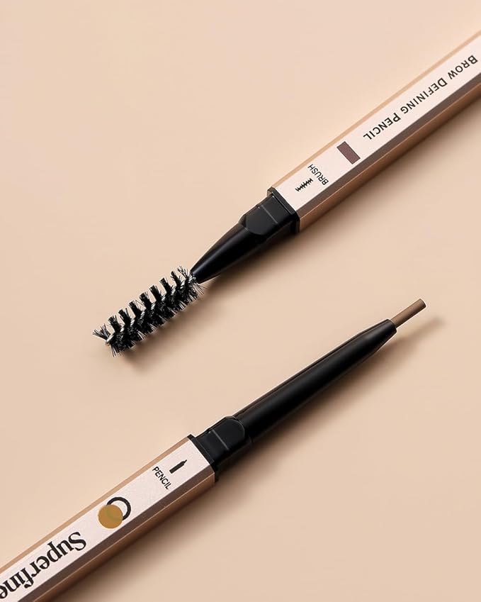 Beauty Superfine Micro Brow Pencil – 1.5mm Ultra-Fine Tip, Waterproof, Vegan Formula, 6 Shades – Long-Lasting Natural Eyebrow Pencil (02 - Ash Blonde, 0.08G/0.002 FL.OZ（pack of 1）)