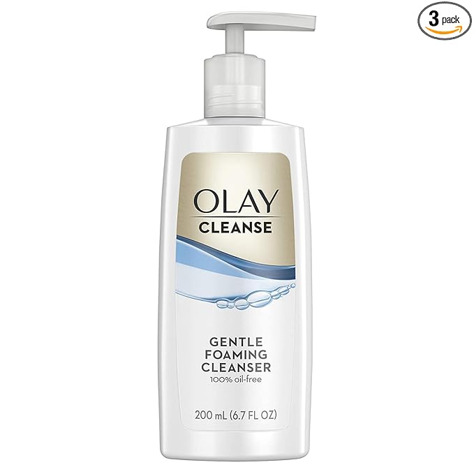 Olay Gentle Clean Foaming Cleanser, 6.7 Ounce (Pack of 3)