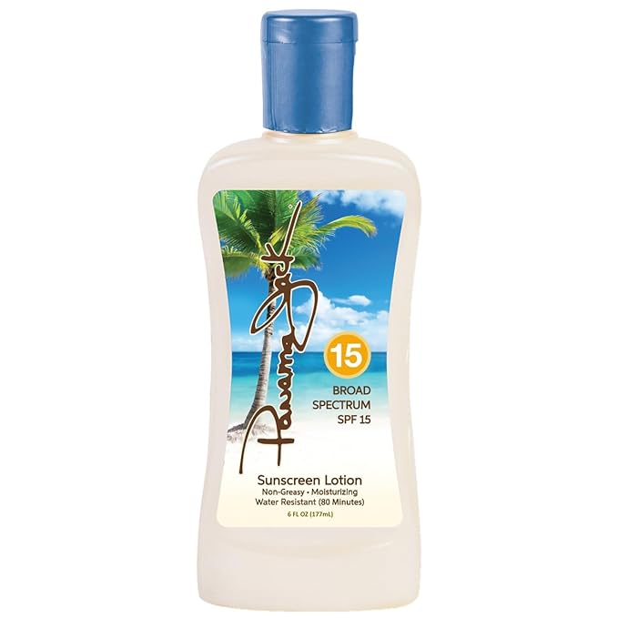 Panama Jack Golden Hour Duo - Travel Sunscreen Lotion SPF 8 & 15 Suntan Sun Care Pack