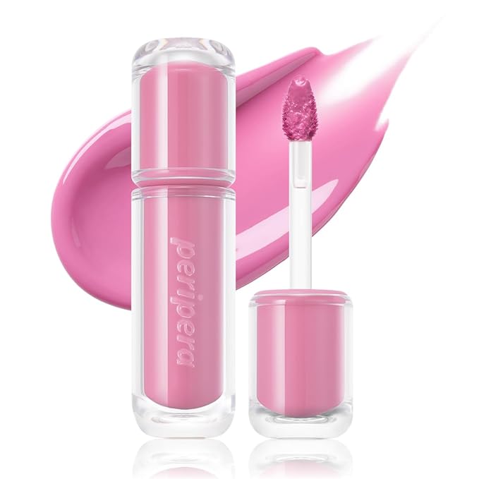 Peripera Mood Glowy Tint, Watery Glow Finish, Buildable Fresh Color, Lightweight, Long-Lasting, Non-Sticky, Korean Lip Tint (06 PINK YOUTH)