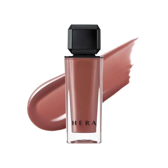 HERA Sensual Nude Lip Gloss #462 SPEECHLESS | Volumizing Sheer & Glossy Finish, Non-sticky, Moisturizing and Hydrating, Korean Makeup, 0.17 oz. (5g)
