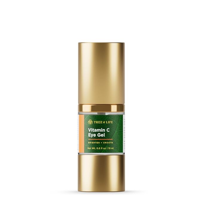 Anti-Aging Eye Treatment Gel Cream to Hydrate Dark Circles and Reduce Puffiness, Bags and Wrinkles, Vitamin C