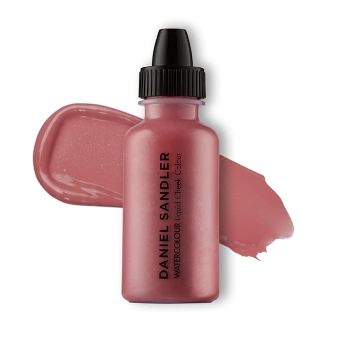 Daniel Sandler Watercolor Liquid Blush — Buildable, Blendable & Long-Lasting Liquid Blush for Cheeks, Lips, & Eyes — Lightweight & Water Resistant — For All Skin Types — Spicey