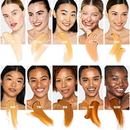 Glo Skin Beauty C-Shield Anti-Pollution Moisture Tint SPF 30, 9N-Dark – Tinted Moisturizer with SPF, Lightweight Tinted Sunscreen for Face, Vitamin C & Squalane, Dewy Sheer Coverage, All Skin Types