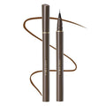 JUDYDOLL Ultra-Fine Liquid Eyeliner-Precision Tip for Wing Line, Smudge-Proof, Quick-Drying, Waterproof, Easy to Get Inner Corner Lined, Hooded Eyes-Friendly (#2 Deep Brown)