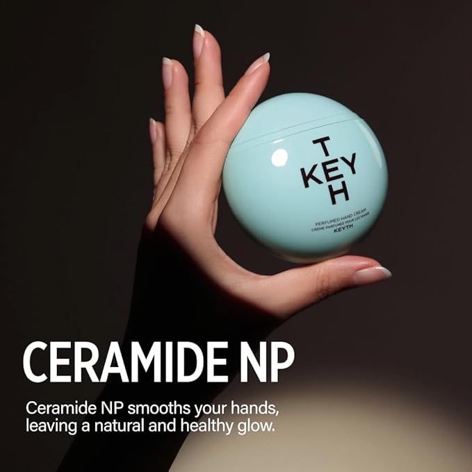 KEYTH PERFUMED HAND CREAM #SAINT BERRY (70ML, 2.36 FL.OZ.) / Rich Scent, Provides Glow and Moisture, Refreshing Finish, Ceramide NP