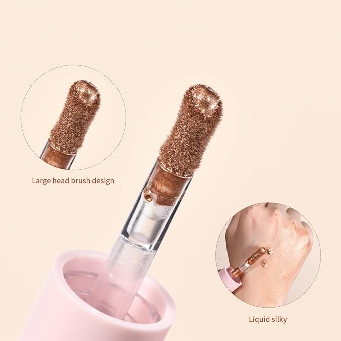 Starlight Multi-Use Glotion Stick - Waterproof Luminous Lotion, Silky Smooth Glitter Highlighter for Face & Body