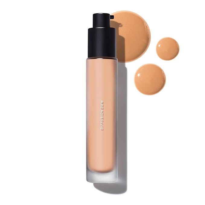MAKE Beauty Skin Tint – Sheer to Medium Coverage with a Natural Radiant Finish. Lightweight, Smoothing Formula with Niacinamide and Adenosine. Diffusion Dew – 06 Tan