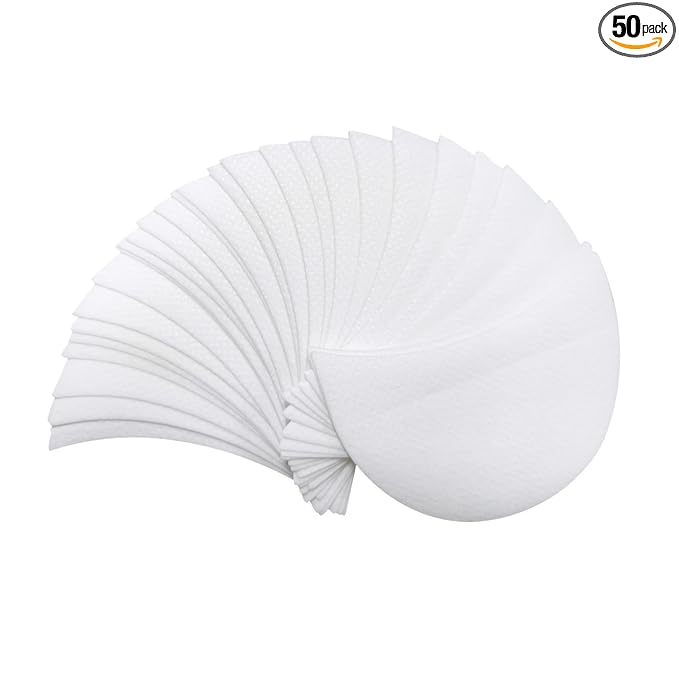 TORMEN 50pcs Eyeshadow Shields Stencils Pads Lint Free Under Eye Patches Prevent Fallout and Residue For Makeup Eyelash Extensions Eyeliner Lip Tinting Makeup