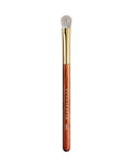 Desert Oak Series LayerCush Fold Builder - Small Arctic Fox & Goat Hair Brush for Precise Eyeshadow Placement, Luxury Bubinga Handle (CM 203)