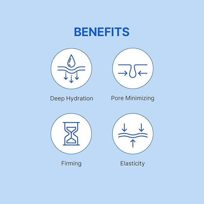 MEDITHERAPY Bluelayer Water Dome Mask - Korean Overnight Collagen Face Mask for Glass Skin, Moisturizing and Firming w/Hyaluronic Acid & Blue Agave - Pore Minimizing Hydrogel Masks Radiant Glow - 4EA