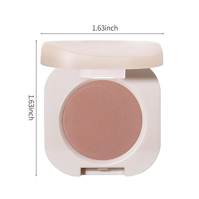 Erinde Dusty Rose Matte Single Eye Shadow Palette Makeup for Older Women, Natural Eyeshadow Powder for Blue, Green Brown Eyes, High Pigment Blendable Long-Lasting Eye Shadow Sombras para Ojos, 03