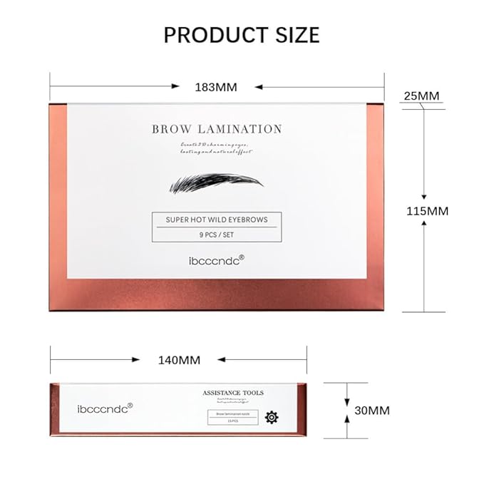 Eyebrow Lamination Kit, Brow Lamination Kit,Professional DIY Eyebrows Lift Styling Kit For Fuller And Messy Eyebrows,Lasting 8 Weeks,Suitable For Salon,Home Use, Clear