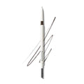 Morphe Nano Brow Pencil - Ultrafine Eyebrow Pencil for Hairlike Strokes - Precision Eye Makeup with Spoolie Brush for Natural Definition and Long-Lasting Wear - Java (0.001 oz)
