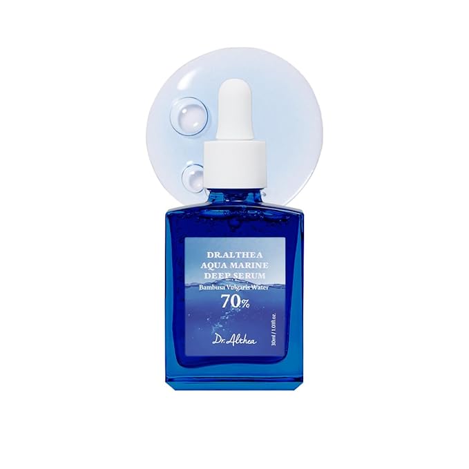 Dr.Althea Aqua Marine Deep Serum | Instant Hydration & Soothing Facial Serum for All Skin Types | Korean Vegan Skincare