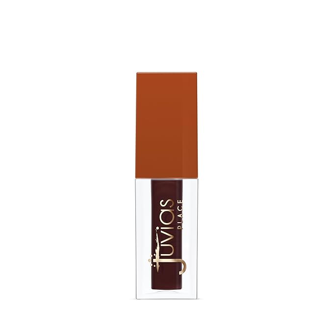 Juvia's Place Coffee Shop Liquid Eyeshadow Cafe Noir - Matte Finish for Rich, Long-Lasting Color, Waterproof, and Smooth Texture - Buildable and Vibrant - Ideal for All Skin Tones, 0.08 fl oz