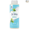 St. Ives Exfoliating Body Wash - Sea Salt & Pacific Kelp Scrub, Natural Body Wash, Body Soap, or Hand Soap with Plant-Based Exfoliants for Glowing Skin, 16 Oz Ea (Pack of 2)