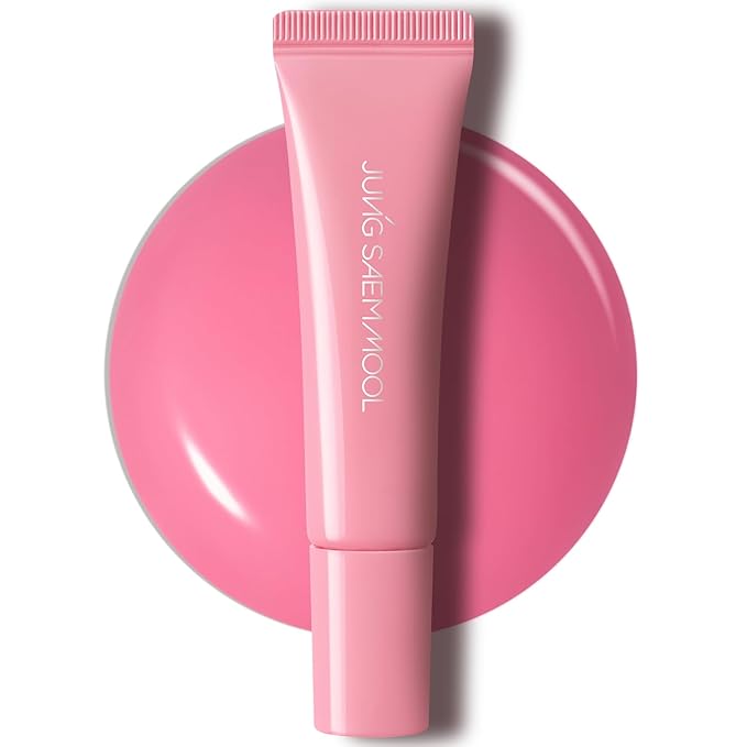 JUNG SAEM MOOL LIP-PRESSION Metal Serum Gloss | Hydrating Tinted Lip Balm with a Hygiene Precision Metal Applicator & Serum Infused Ingredients, Korean Lip Plumper Gloss (Barbiemuse)