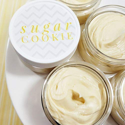 Sunbasil Soap Sugar Cookie Whipped Body Butter Lotion Stocking Christmas Stuffers Handmade Gift for Her