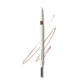 Morphe Nano Brow Pencil - Ultrafine Eyebrow Pencil for Hairlike Strokes - Precision Eye Makeup with Spoolie Brush for Natural Definition and Long-Lasting Wear - Almond (0.001 oz)