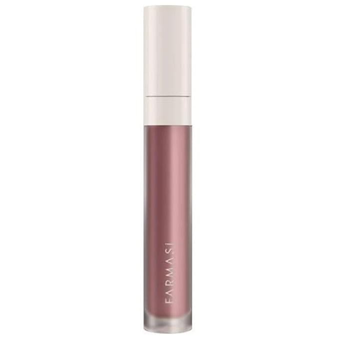 FARMASi Make Up Matte Liquid Lipstick, Long-Lasting and Ultra-comfortable, High-Impact, Lightweight, Organic, Pure Pigments (Mauve Pink)