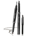 BLUE LOVE Eyebrow Pencil with Refillable Replacement Pack – Long-Lasting, Smudge-Proof, Waterproof, and Natural Finish for All Skin Types (01 Black)