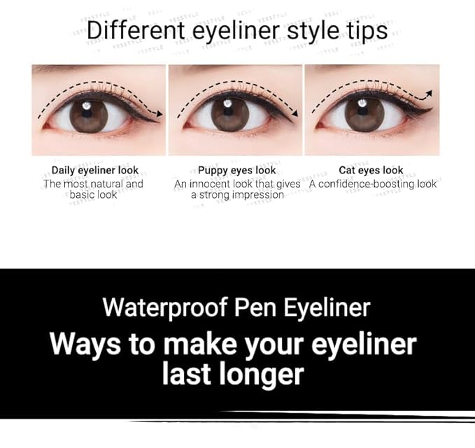 MACQUEEN - Waterproof Pen Eyeliner (Deep Brown)