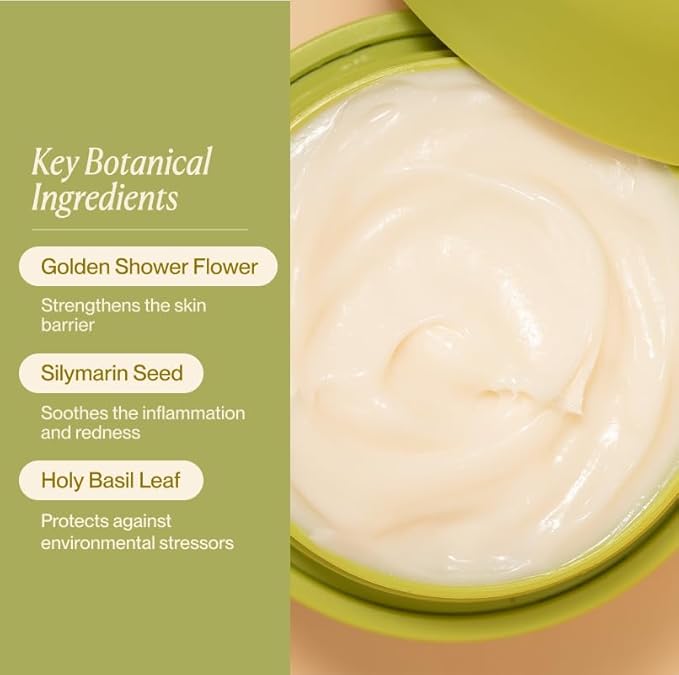 Kayura Dew Restore Barrier Repair Cream for Dry & Sensitive Skin | Long-Lasting Hydration Moisturizer | Ceramides & Peptides | Calming & Nourishing Face Cream | (50 ml / 1.7 Fl Oz)