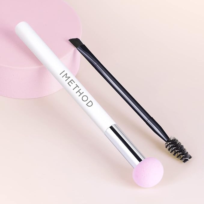 iMethod Makeup Sponge - Sponge Applicator for Eyebrow Stencil Kit & Eyebrow Stamp, Beauty Blender Sponge for Cream, Powder, Liquid