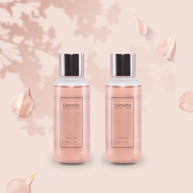 Soothing Camellia Essence Facial Mist, Hydrating Skin Shield with Strawberry & Cranberry Extracts, 100ml