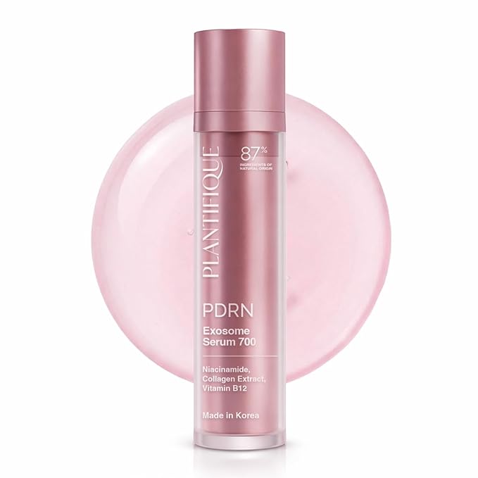 PLANTIFIQUE PDRN Exosome Reedle Shot Serum 700 PPM – Korean Skin Care Microneedling Face Moisturizer – Niacinamide, Collagen, Hyaluronic Acid, Centella – Anti Aging for Skin Barrier Repair, Glass Skin