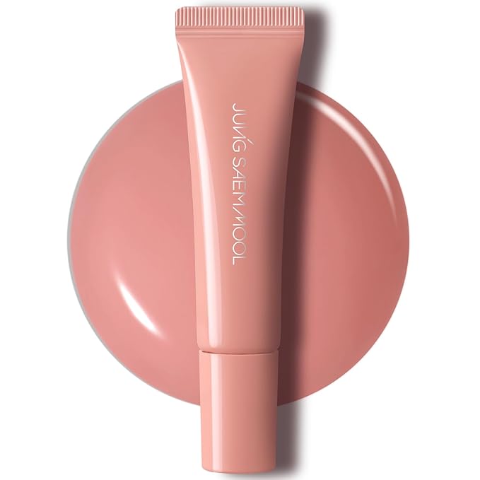 JUNG SAEM MOOL LIP-PRESSION Metal Serum Gloss | Hydrating Tinted Lip Balm with a Hygiene Precision Metal Applicator & Serum Infused Ingredients, Korean Lip Plumper Gloss (Chai Tea)