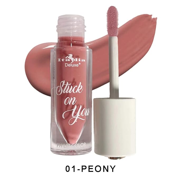 Italia Deluxe STUCK ON YOU PH LIP COLOR 6 Piece Set Lasts All Day, 0.1058 Ounce