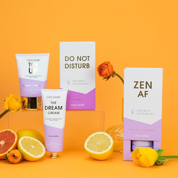 Vegan Hand Cream for Dry Hands - The Dream Cream - Lavender 3.4oz Non-Greasy Moisturizing Lotion - Made in California - Paraben, Sulfate & Phthalate Free - Self Care Gift - Mother's Day - Gift for Mom