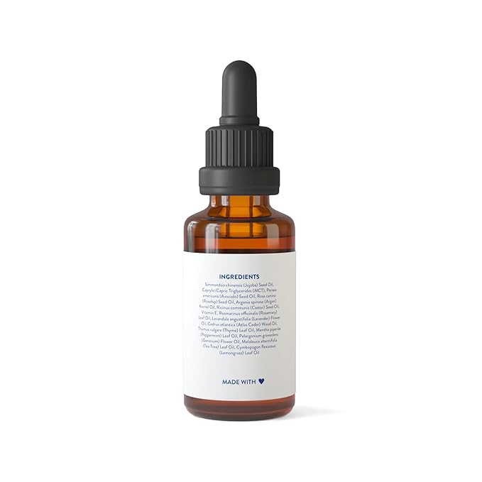 Routine Wellness Hair Serum for Thinning Hair - Rosemary, Tea Tree & Argan Oils Blend for Strength, Shine & Softer Hair for All Hair Types | Nourishing Scalp Treatment
