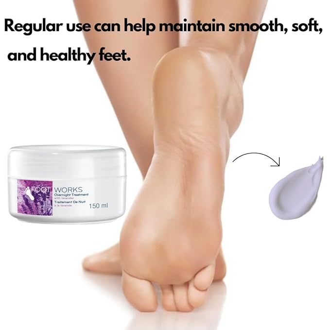 2x Foot Works Lavender Overnight Foot Treatment- 5oz