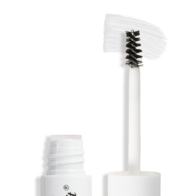 Billion Dollar Brow Lift - Clear Ultra-Hold Eyebrow Gel for Laminated Brow Look - Flake-Free Extreme Long-Wear Brow Glue and Sculpting Wax with Built-in Spoolie Brush - Vegan